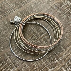 Jewelry - bangle  bracelets -  are connected